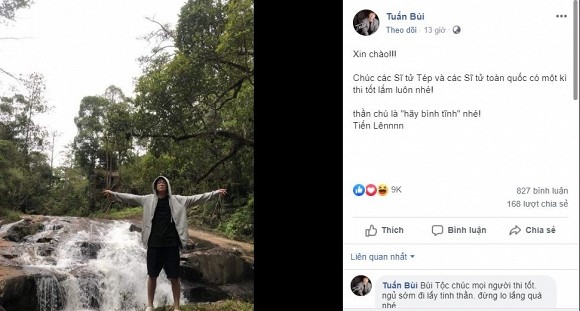 Sao Việt gửi lời chúc tới các sĩ tử 2001: Đặc biệt nhất vẫn là Minh Dự và Phan Văn Đức! ảnh 5