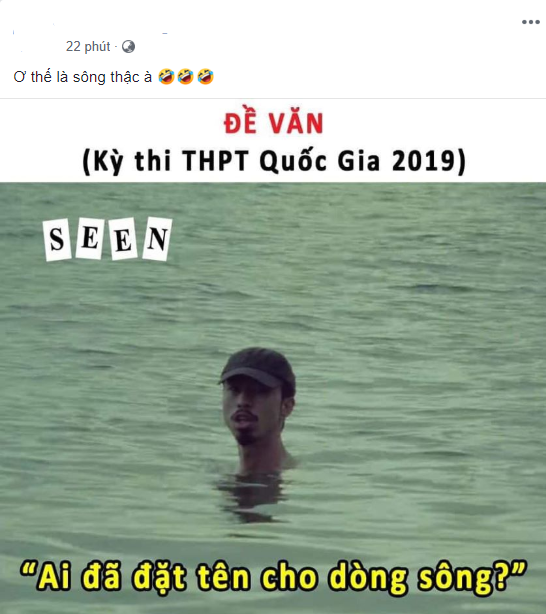 Hoàn thành môn thi Ngữ văn, các sĩ tử "rần rần" đăng ảnh khen Đen Vâu là "thánh đoán" ảnh 1