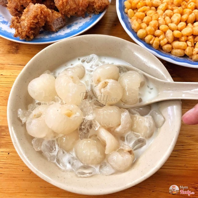 Sau dừa dầm, mùa hè này rủ nhau lên phố cổ Hà Nội thưởng thức nhãn dầm sữa ảnh 1
