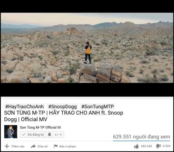 Trở lại với "Hãy Trao Cho Anh", thành tích của Sơn Tùng chỉ thua Black Pink và Ariana Grande! ảnh 3