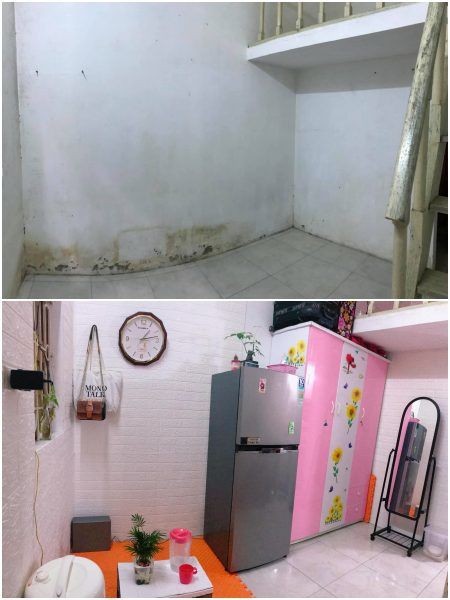 Chỉ với 2 triệu, 9X đã "cải tạo" căn phòng trọ cũ kỹ thành một nơi siêu xinh, nhìn là mê ảnh 2