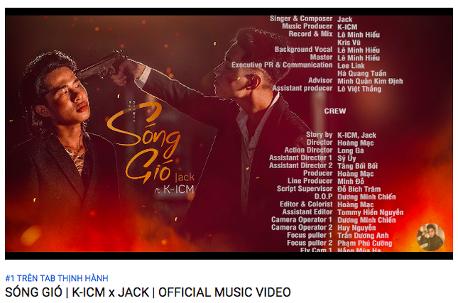 MV "Sóng Gió" của Jack và K-ICM dẫn đầu Top Trending sau 16 tiếng ra mắt ảnh 2