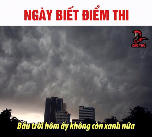 Ảnh chế Sơn Tùng, Đen Vâu nói thay cảm xúc 2K1 sau khi biết điểm thi ảnh 2