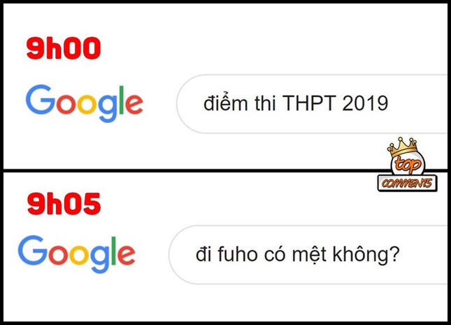 Ảnh chế Sơn Tùng, Đen Vâu nói thay cảm xúc 2K1 sau khi biết điểm thi ảnh 6
