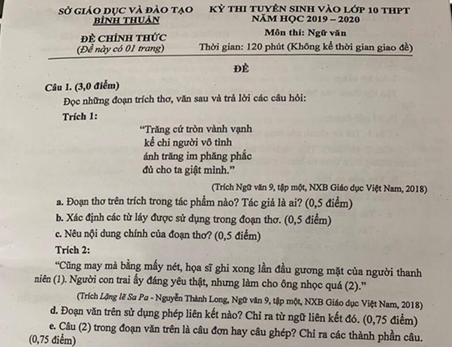 Câu đơn hay ghép trong đề văn lớp 10?: Chuyên gia ngôn ngữ cũng tranh cãi "nảy lửa" ảnh 1
