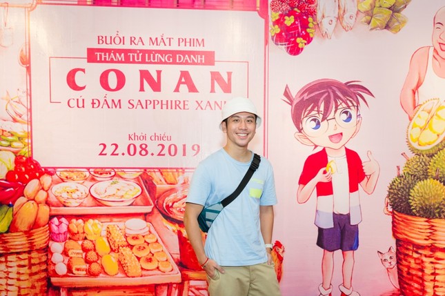 Băng Di cùng bạn trai tình tứ đi ra mắt bộ phim điện ảnh mới của "Thám tử lừng danh Conan" ảnh 3