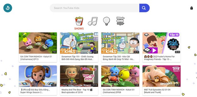 YouTube ra mắt trang web dành riêng cho trẻ em ảnh 1