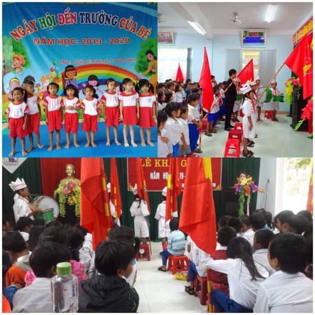 Dù mưa lũ, học sinh Quảng Trị vẫn tham gia ngày hội khai trường ảnh 3