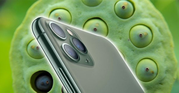 Camera của iPhone 11 Pro đang gây quan ngại cho những người mắc chứng sợ lỗ ảnh 2