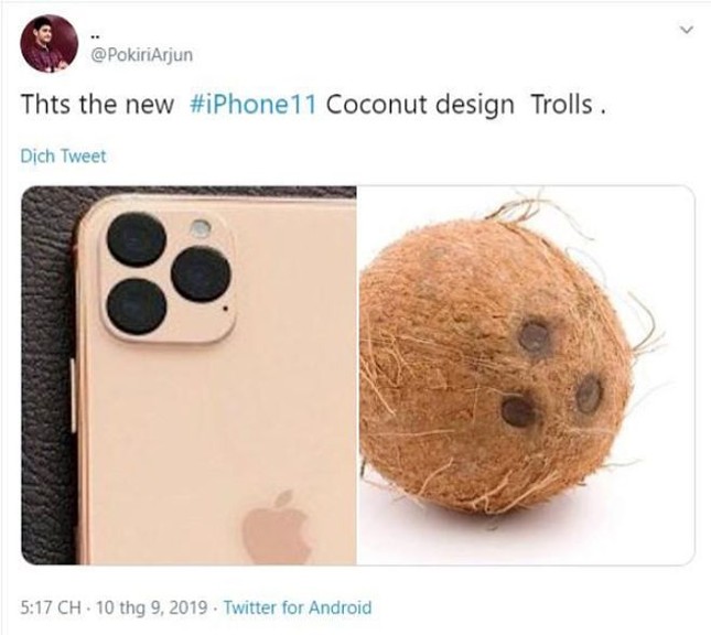 Vừa ra mắt, iPhone 11 đã thu về "rổ" ảnh chế, chống chỉ định người mắc hội chứng sợ lỗ tròn ảnh 10