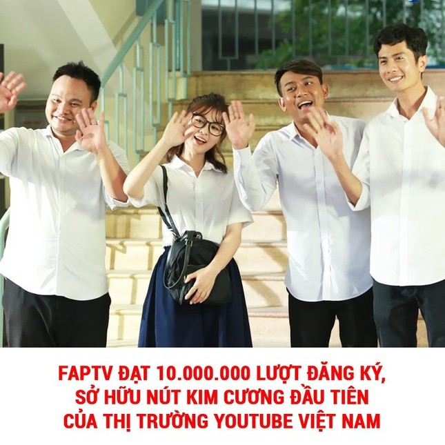 FAP TV nhận nút kim cương YouTube: Kim cương có phải là nút "đắt giá" nhất của YouTube? ảnh 1