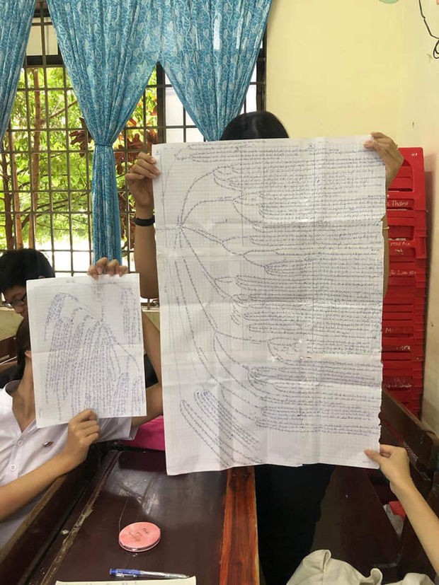 Dân mạng "choáng" với sơ đồ tư duy "siêu to khổng lồ" toàn chữ là chữ của dân chuyên Văn ảnh 1