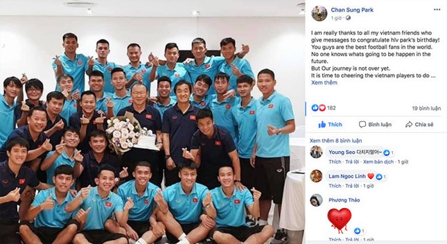 Con trai HLV Park Hang-seo: "Mong Xuân Trường sớm trở lại" ảnh 1