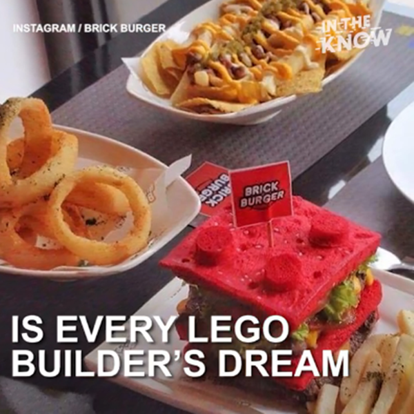 Khám phá thế giới ẩm thực không giới hạn: Bánh burger lego ảnh 3