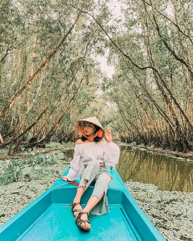 Tiết lộ góc check-in "thần thánh" mới toanh của rừng tràm Trà Sư, An Giang khiến giới trẻ mê mẩn ảnh 9