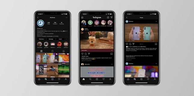 Instagram chính thức có giao diện đen huyền bí, "hội cú đêm" cập nhật nhanh để bảo vệ đôi mắt ảnh 1