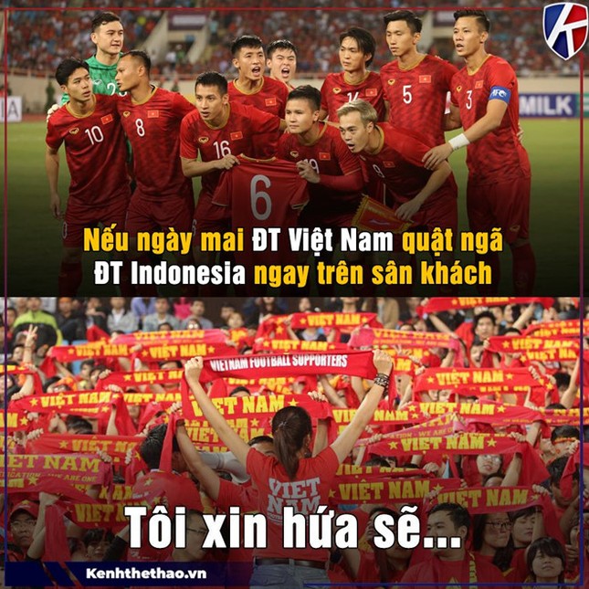 Ảnh chế tuyển Việt Nam quyết tâm trả món nợ 3 năm trước với Indonesia ảnh 7