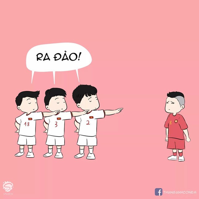 Dân mạng tái hiện các tình huống hài hước trận Việt Nam - Indonesia ảnh 2