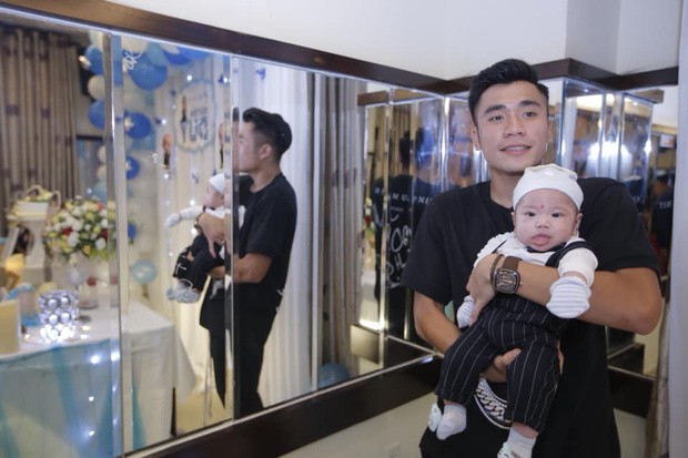 Tiền vệ Bùi Tiến Dụng bất ngờ khoe con trai đầu lòng 3 tháng tuổi, nhiều fan vào chúc mừng ảnh 2