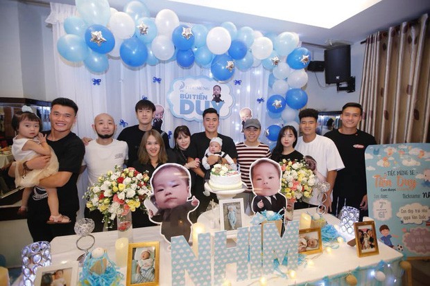 Tiền vệ Bùi Tiến Dụng bất ngờ khoe con trai đầu lòng 3 tháng tuổi, nhiều fan vào chúc mừng ảnh 4