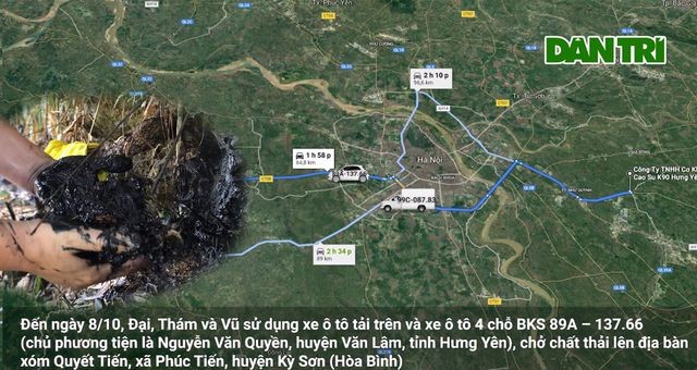 Manh mối nào khiến thủ phạm đổ chất thải “đầu độc” nguồn nước sông Đà bị bắt giữ? ảnh 1