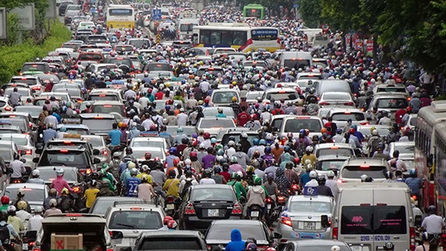 Hà Nội có thể dừng đăng ký xe máy tại một số quận ảnh 1