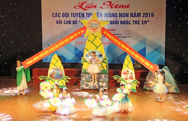 Nghệ An đạt giải Nhất Liên hoan các Đội tuyên truyền măng non "Phòng, chống đuối nước" 2019 ảnh 2
