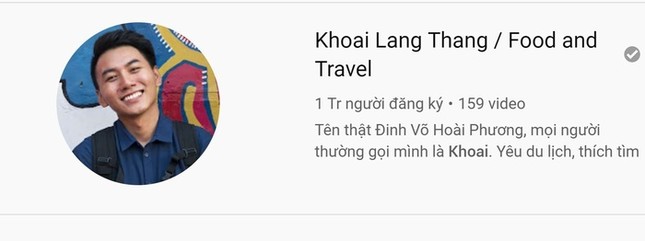 Vlogger khám phá Khoai Lang Thang bị YouTube tắt kiếm tiền và hạn chế người xem ảnh 1