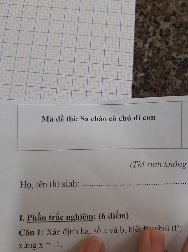 Khi mã đề được giáo viên nâng lên một tầm cao mới, teen tinh quái đến đâu cũng phải "bái phục" ảnh 2
