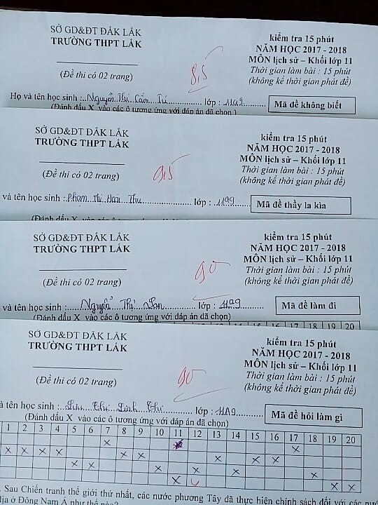 Khi mã đề được giáo viên nâng lên một tầm cao mới, teen tinh quái đến đâu cũng phải "bái phục" ảnh 3