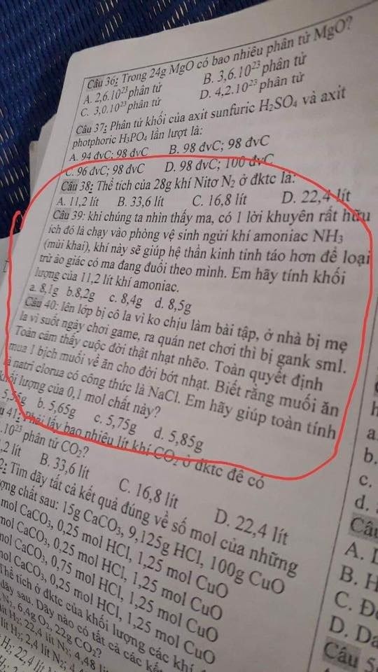 Thầy giáo dạy Hóa vui tính nhất năm, đưa lời khuyên "trừ ma" hữu ích rồi "bẻ lái" chốt câu hỏi ảnh 1
