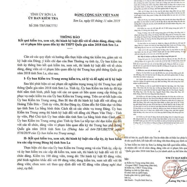 Công khai danh tính 46 đảng viên có con được nâng điểm ở Sơn La ảnh 2