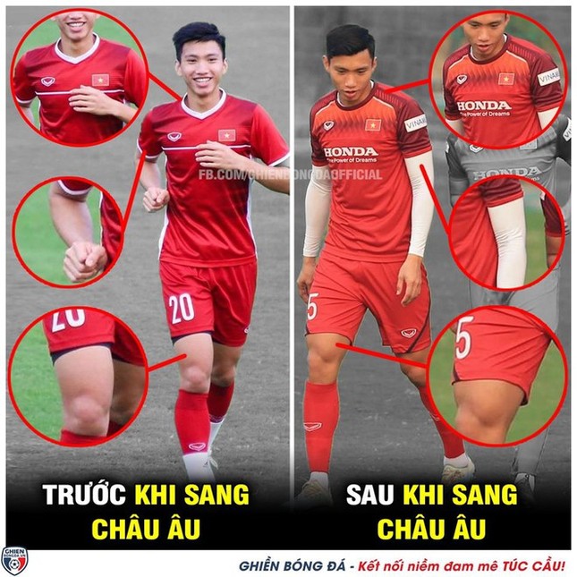 Cư dân mạng trêu Đoàn Văn Hậu lớn nhanh vì hợp đồ ăn Hà Lan ảnh 3