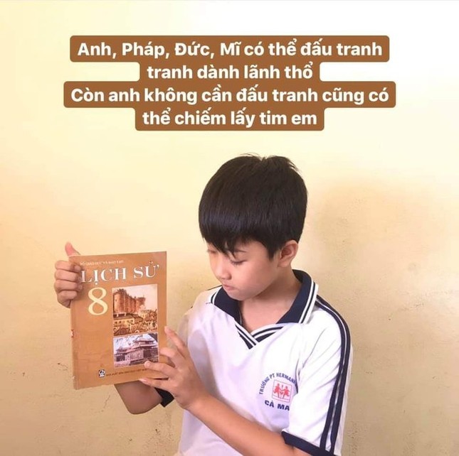 Teen lớp 8 "thả thính" cực chất: "Anh học môn Âm nhạc để viết bản tình ca dành riêng cho em" ảnh 2