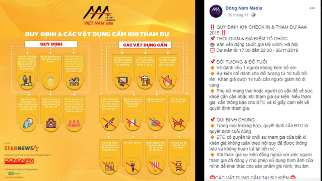 1001 "drama" trước thềm AAA 2019: BTC hủy phỏng vấn thảm đỏ, giá vé giảm như Black Friday ảnh 2