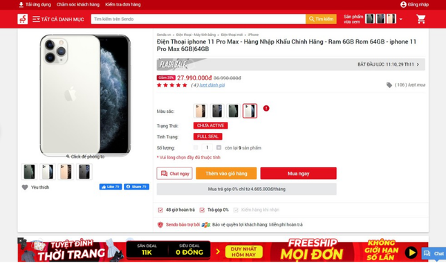 iPhone 11 giảm giá 10 triệu đồng ở VN là "trò bịp" dịp Black Friday ảnh 1