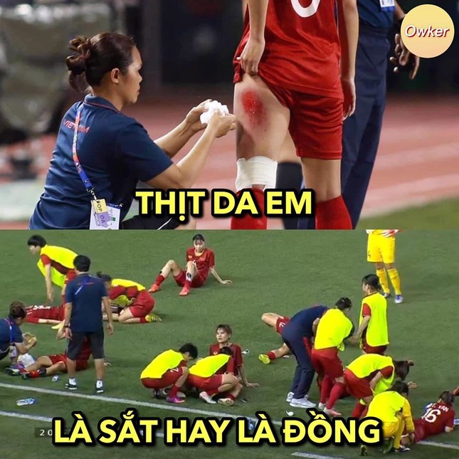 "Vũ trụ ảnh chế" về ngôi "Nữ hoàng Đông Nam Á" của đội tuyển nữ Việt Nam ảnh 4
