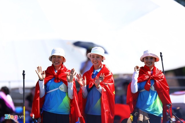 Nhan sắc của 3 cô gái đạt HCV SEA Games môn bắn cung ảnh 1