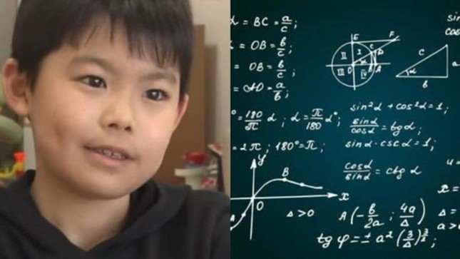 Cậu bé 9 tuổi làm được toán dành cho sinh viên thi tốt nghiệp đại học ảnh 1