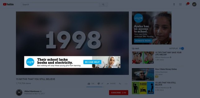 Dân mạng Việt Nam khó hiểu vì kênh YouTube chưa được bật kiếm tiền nhưng vẫn bị gắn quảng cáo ảnh 2