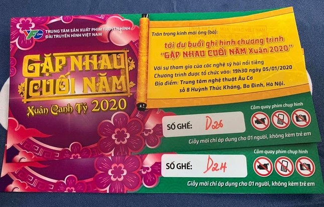 Vé chợ đen xem chương trình "Gặp nhau cuối năm" đã lên tới 7,3 triệu đồng/cặp ảnh 2