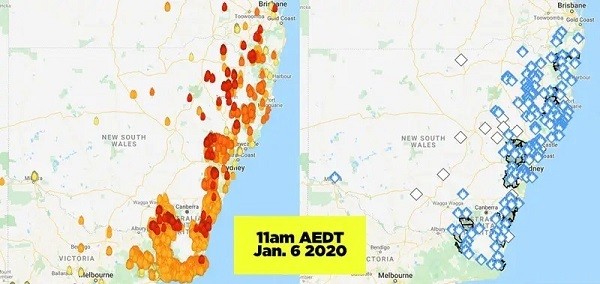 Sự thực về tấm bản đồ được "share thiếu hiểu biết" về cháy rừng ở Australia ảnh 2