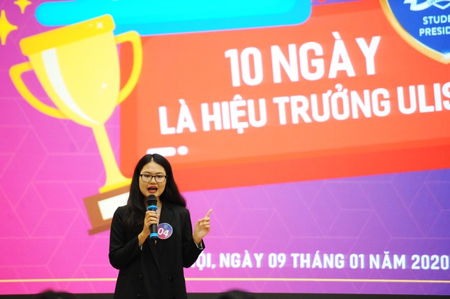 Sinh viên ĐH Ngoại ngữ - ĐHQG Hà Nội tranh tài để làm... hiệu trưởng ảnh 1