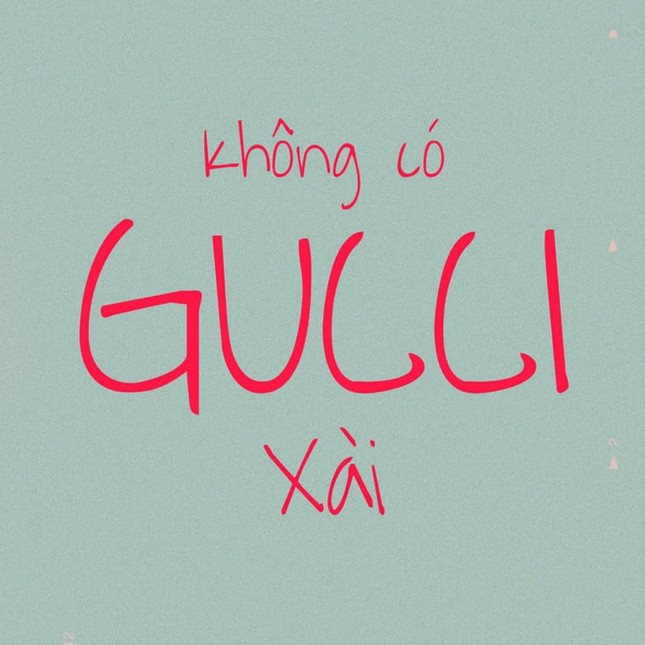 Cư dân mạng nhanh chóng bắt trend nét chữ nguệch ngoạc của Gucci ảnh 5