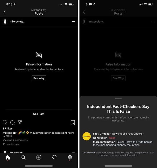 Tin buồn cho hội "sống ảo": Instagram vừa có tính năng tự "dìm" những bức ảnh chỉnh sửa quá đà ảnh 4