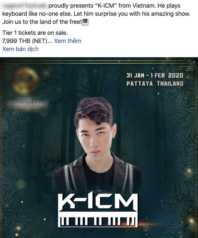 Dân mạng Việt Nam "náo loạn" fanpage lễ hội âm nhạc điện tử Thái Lan có K-ICM biểu diễn ảnh 1