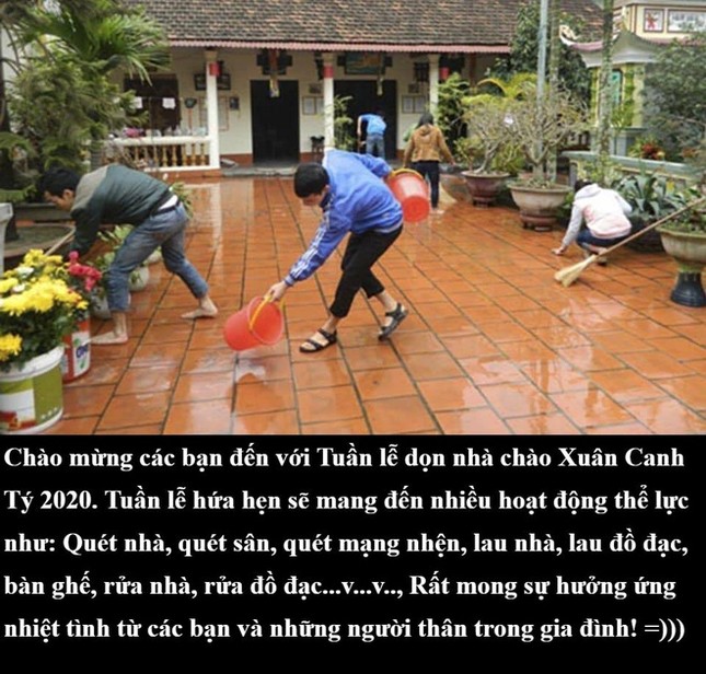 Dân mạng hào hứng chế ảnh "tuần đầu nghỉ Tết là ngày toàn dân dọn nhà" ảnh 1