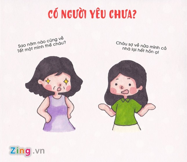 "Tết là dịp đoàn viên, sao cứ hỏi bao giờ lấy chồng" ảnh 1