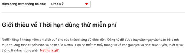 Bị lợi dụng quá nhiều, Netflix không cho người dùng Việt Nam xem thử miễn phí? ảnh 2
