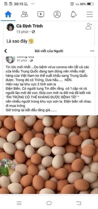 Triệu tập người phụ nữ tung tin "trẻ sơ sinh nói ăn trứng luộc, loài người sẽ thoát nạn diệt vong" ảnh 1